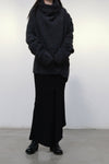 Marc le bihan long net eye skirt 2752 black